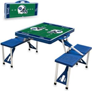 Picnic Time NFL Tennessee Titans Picnic Table