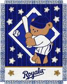 Northwest MLB Royals Baby Triple Woven Throw
