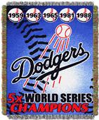 Northwest MLB LA Dodgers Commemorative Throw Northwest MLB LA Dodgers Commemorative Throw