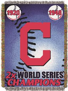 Northwest MLB Indians Commemorative Throw