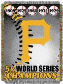 Northwest MLB Pirates Commemorative Throw