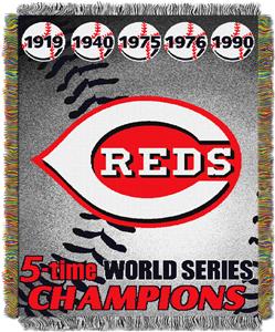 Northwest MLB Cincinnati Reds Commemorative Throw