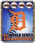 Northwest MLB Detroit Tigers Commemorative Throw Northwest MLB Detroit Tigers Commemorative Throw