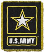 Northwest U.S. Army Triple Woven Jacquard Throw Northwest U.S. Army Triple Woven Jacquard Throw