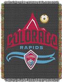 Northwest MLS Colorado Rapids Handmade Woven Throw Northwest MLS Colorado Rapids Handmade Woven Throw
