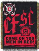 Northwest MLS Chicago Fire Handmade Tapestry Throw Northwest MLS Chicago Fire Handmade Tapestry Throw