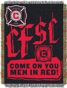Northwest MLS Chicago Fire 48"x60" Tapestry Throw