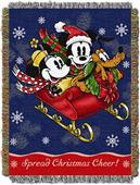 Northwest Mickey Mouse Sleigh Ride Throws