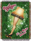 Northwest A Christmas Story Holiday Leg Lamp Throw