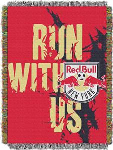 Northwest MLS NY Red Bulls 48"x60" Tapestry Throw