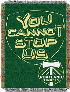 Northwest MLS Portland Timbers (Green) 48x60 Throw