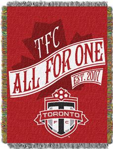 Northwest MLS Toronto FC 48"x60" Tapestry Throw
