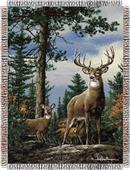 Northwest Hautman Bros King Stag Tapestry Throws