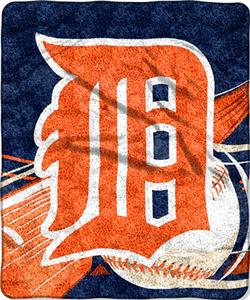 Northwest MLB Detroit Tigers Sherpa Throw