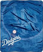 Northwest MLB LA Dodgers Retro Super Plush Throw