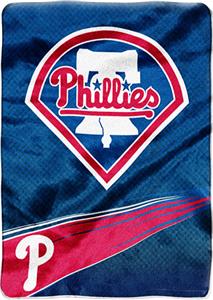Northwest MLB Phillies Tie Dye Super Plush Throw 