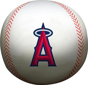 Northwest MLB LA Angels Beaded Baseball Pillow