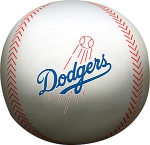 Northwest MLB LA Dodgers Beaded Baseball Pillow