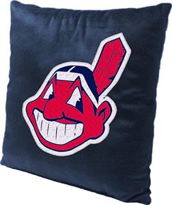 Northwest MLB Indians Embroidered Pillow
