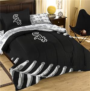 Northwest MLB White Sox Twin Bed Comforter Sets 