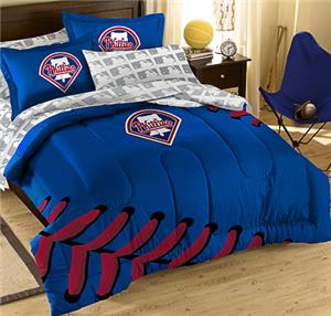Northwest MLB Phillies T/F Embroidered Comforter