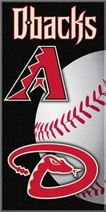 Northwest MLB Diamondbacks 30"x60" Beach Towels
