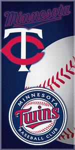 Northwest MLB Minnesota Twins 30"x60" Beach Towels