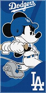 Northwest MLB LA Dodgers Mickey Beach Towels
