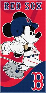 Northwest MLB Boston Red Sox Mickey Beach Towels