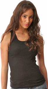 Royal Apparel Womens Organic Baby 2x1 Rib Tank Top