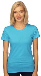 Royal Apparel Womens Organic Fine Jersey Crew Tee