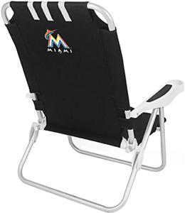 Picnic Time MLB Miami Marlins Monaco Chair