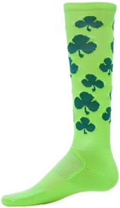 Red Lion Zany Lucky Shamrock Performance Socks