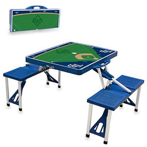 Picnic Time MLB Tampa Bay Rays Picnic Table