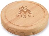 Picnic Time MLB Miami Marlins Brie Cutting Board