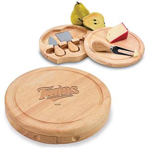 Picnic Time MLB Minnesota Twins Brie Cutting Board
