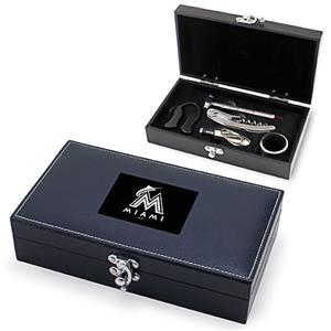 Picnic Time MLB Miami Marlins Syrah Wine Box Set