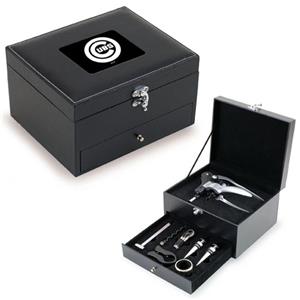 Picnic Time MLB Chicago Cubs Cabernet Wine Set