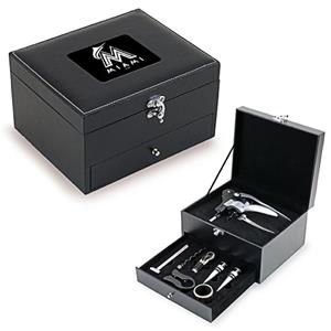 Picnic Time MLB Miami Marlins Cabernet Wine Set