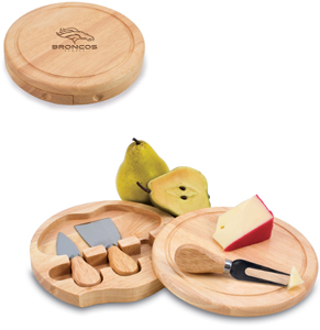 Picnic Time NFL Denver Broncos Brie Board