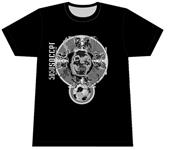 50/50 Soccer Skull Crest Soccer tshirt gifts
