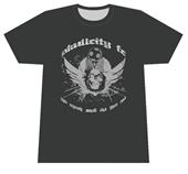 50/50 Soccer Skull City FC soccer tshirt gifts