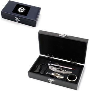 Picnic Time NFL Pittsburgh Steelers Wine Set