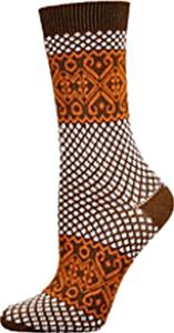 E. G. Smith Recycled Folk Fantasy Crew Socks
