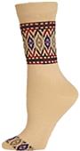 E. G. Smith Organic Placed Bracelet Crew Socks E. G. Smith Organic Placed Bracelet Crew Socks