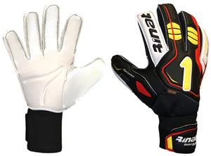 Rinat Extra Safe Black/Red Soccer Goalie Gloves