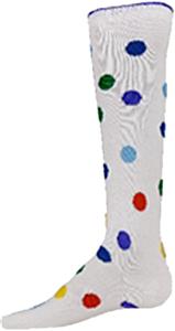 Nouvella Womens Dots Knee High Socks