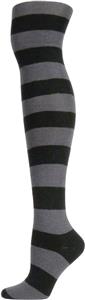 Nouvella Women Cotton Rugby Stripe Over Knee Socks