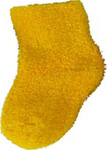 Nouvella Solid Cotton Fleece Baby Booties
