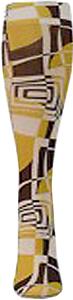 Nouvella Gold Abstract Snapshot Trouser Socks